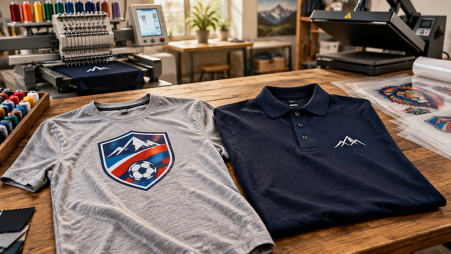 Prix : impression DTF ou broderie pour votre logo ?