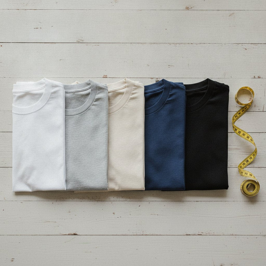 Guide des tailles et grammages textiles pour la personnalisation