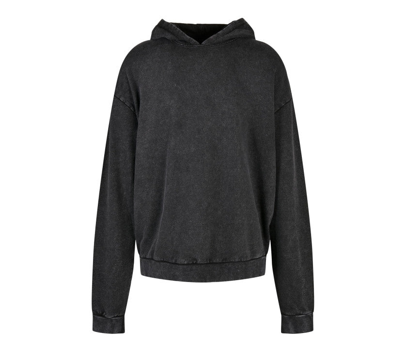 BUILD YOUR BRAND BY191 - Acid washed oversize hoody 300 - KST TEXTILES
